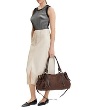 LIUJO GINESA Bolso de hombro con correa para el hombro. moca - Bolsos Mujer - 2