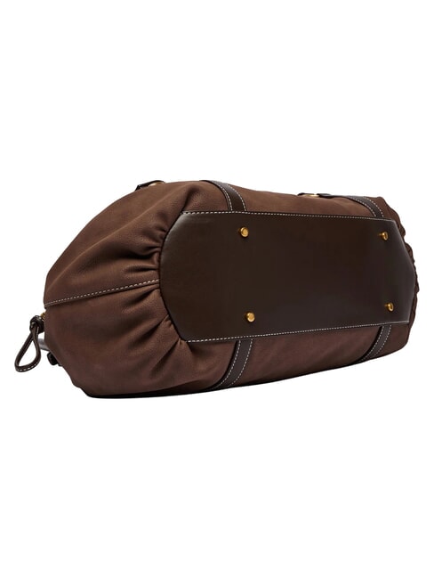 GINESA Bolso de hombro con correa para el hombro. moca - Bolsos Mujer