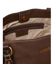 LIUJO GINESA Bolso de hombro con correa para el hombro. moca - Bolsos Mujer - 7
