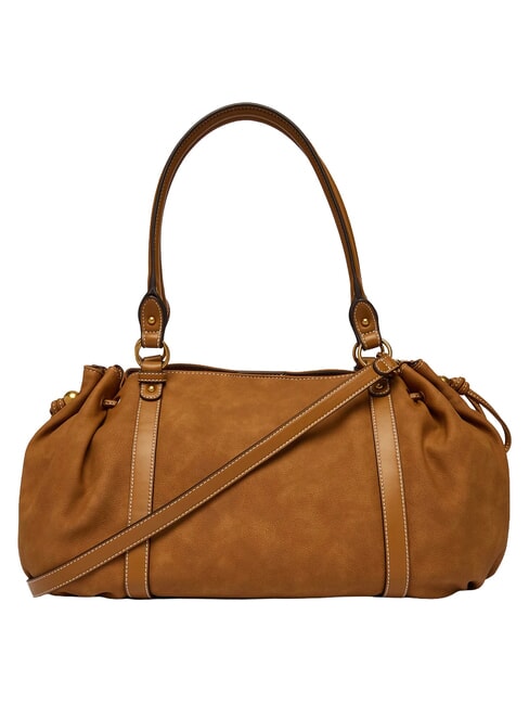 GINESA Bolso de hombro con correa para el hombro. camello - Bolsos Mujer
