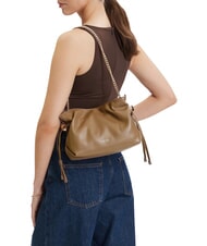 LIUJO RICCY Bolso de hombro con cadena moca - Bolsos Mujer - 2