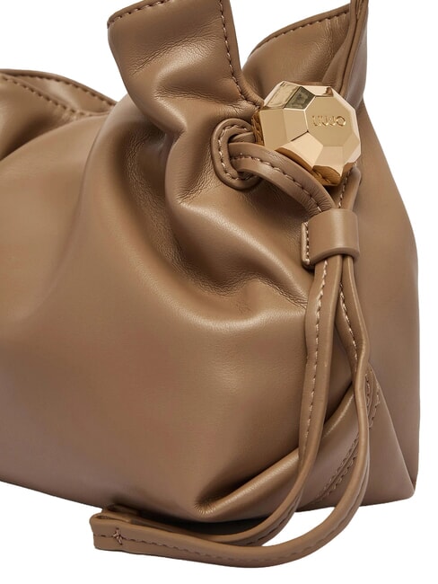 RICCY Bolso de hombro con cadena moca - Bolsos Mujer