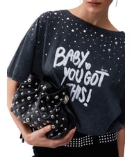 LIUJO RICCY Bolso de hombro NEGRO - Bolsos Mujer - 2