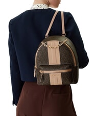 LIUJO EMATITE Mochila con bolsillo frontal marr&oacute;n oscuro/polvo oscuro - Bolsos Mujer - 2