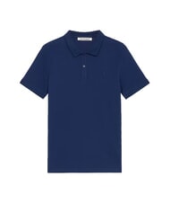 TRUSSARDI SLIM PIQUET Camisa polo de manga corta Azul marino - camisa polo - 3