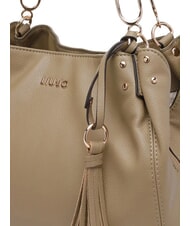 LIUJO CIRRY Bolso de hombro, doble asa lodo - Bolsos Mujer - 4