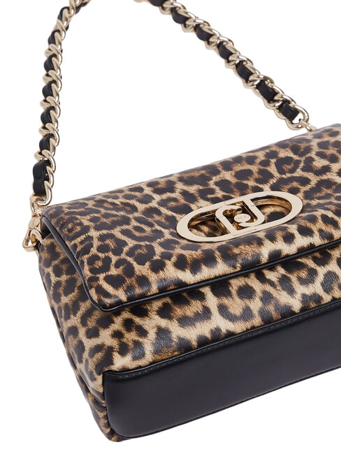 LAPUFFY Bolso de hombro con correa para el hombro. m&aacute;cula natural. - Bolsos Mujer