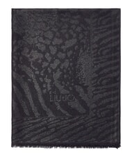LIUJO ANIMALIER Bufanda estampada NEGRO - Bufandas - 2