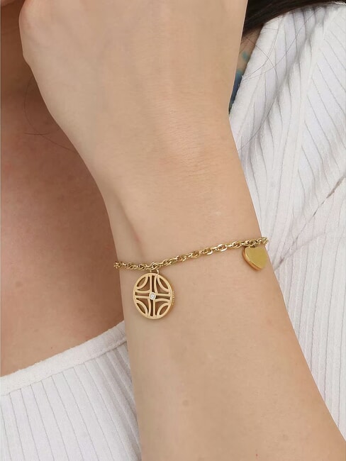 LA CROISETTE Pulsera con dije oro - Pulseras
