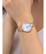 ALVIERO MARTINI PRIMA CLASSE SANTORINI Reloj que solo muestra la hora rosa de acero - Relojes - 2