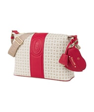 POLLINI HERITAGE Bolso de hombro marfil rojo - Bolsos Mujer - 2
