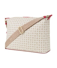 POLLINI HERITAGE Bolso de hombro marfil rojo - Bolsos Mujer - 3