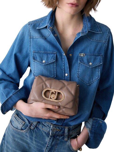 CALIWEN Minibolso de hombro moca - Bolsos Mujer