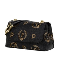 POLLINI HERITAGE Minibolso de hombro con cadena negro - Bolsos Mujer - 2