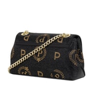 POLLINI HERITAGE Minibolso de hombro con cadena negro - Bolsos Mujer - 3