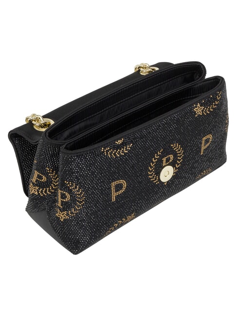HERITAGE Minibolso de hombro con cadena negro - Bolsos Mujer