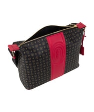 POLLINI HERITAGE Bolso de hombro negro rojo - Bolsos Mujer - 4