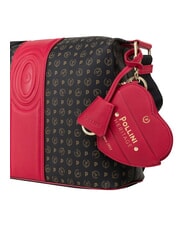 POLLINI HERITAGE Bolso de hombro negro rojo - Bolsos Mujer - 5