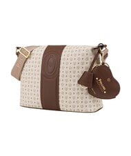 POLLINI HERITAGE Bolso de hombro marfil marr&oacute;n - Bolsos Mujer - 2