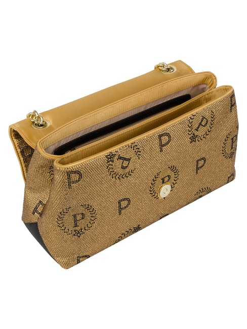 HERITAGE Bolso de hombro con cadena platino - Bolsos Mujer