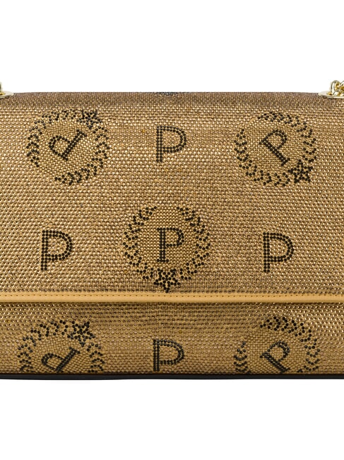 HERITAGE Bolso de hombro con cadena platino - Bolsos Mujer