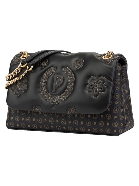 HERITAGE Bolso de hombro con cadena negro - Bolsos Mujer
