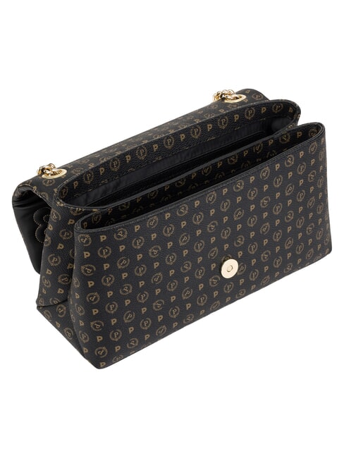 HERITAGE Bolso de hombro con cadena negro - Bolsos Mujer