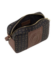 POLLINI HERITAGE Minibolso de hombro negro marr&oacute;n - Bolsos Mujer - 4