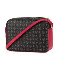 POLLINI HERITAGE Minibolso de hombro negro rojo - Bolsos Mujer - 3