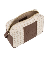 POLLINI HERITAGE Minibolso de hombro marfil marr&oacute;n - Bolsos Mujer - 4