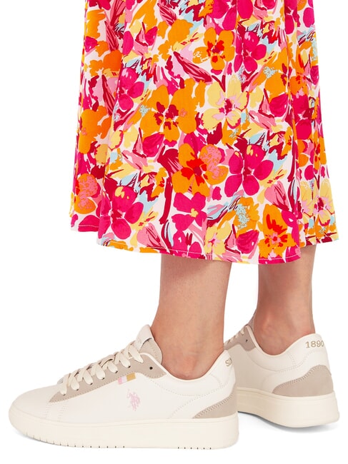 KOSMO Zapatillas deportivas para mujer blanco roto-rosa - Zapatos Mujer