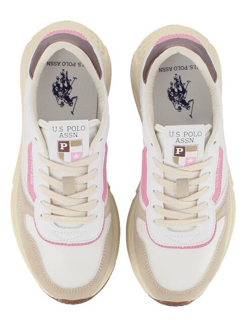 SENEKA Zapatillas nuez pecana tostada blanca - Zapatos Mujer