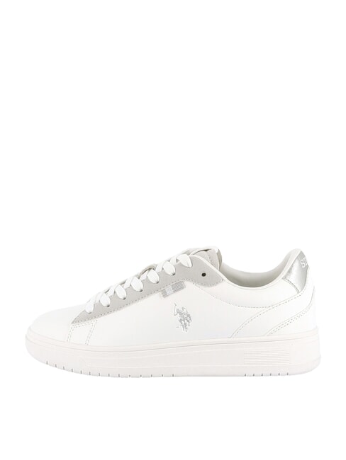KOSMO Zapatillas deportivas para mujer blanco plateado - Zapatos Mujer