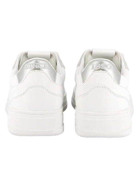 KOSMO Zapatillas deportivas para mujer blanco plateado - Zapatos Mujer