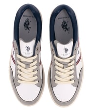 U.S. POLO ASSN. FABBRY Zapatillas blanco-gris claro - Zapatos Hombre - 4