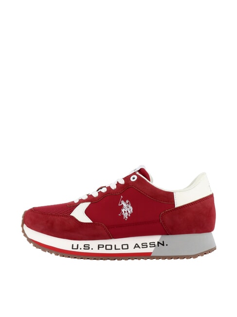 CLEEF Zapatillas deportivas para hombre ROJO - Zapatos Hombre
