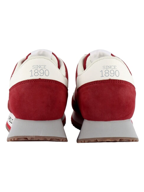 CLEEF Zapatillas deportivas para hombre ROJO - Zapatos Hombre