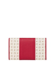 POLLINI HERITAGE Cartera grande con tarjetero marfil rojo - Carteras Mujer - 2
