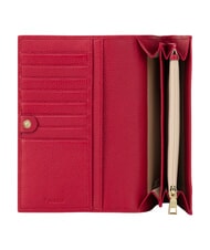 POLLINI HERITAGE Cartera grande con tarjetero marfil rojo - Carteras Mujer - 3