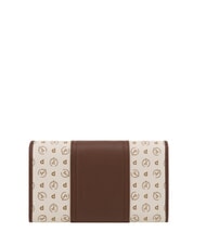 POLLINI HERITAGE Cartera grande con tarjetero marfil marr&oacute;n - Carteras Mujer - 2