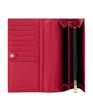 POLLINI HERITAGE Cartera grande con tarjetero negro rojo - Carteras Mujer - 3