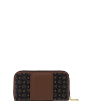 POLLINI HERITAGE Cartera grande con cremallera. negro marr&oacute;n - Carteras Mujer - 2