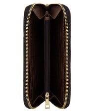 POLLINI HERITAGE Cartera grande con cremallera. negro marr&oacute;n - Carteras Mujer - 3