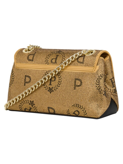HERITAGE Minibolso de hombro con cadena platino - Bolsos Mujer
