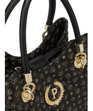 POLLINI HERITAGE Bolso de hombro con doble asa. negro - Bolsos Mujer - 6