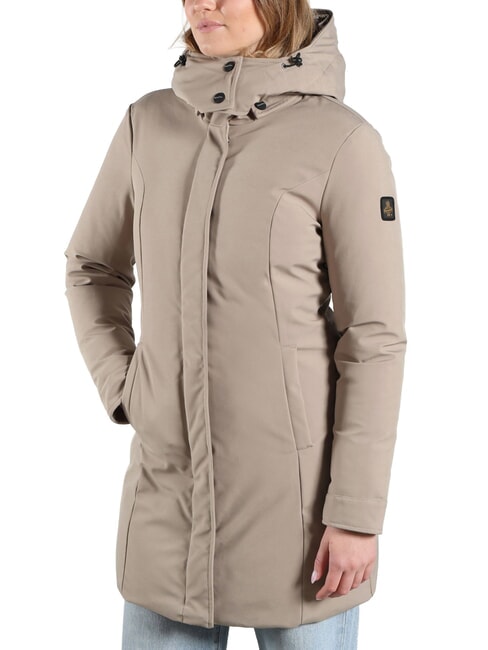 EVA Chaqueta con capucha nuevo beige - Chaquetas de mujer