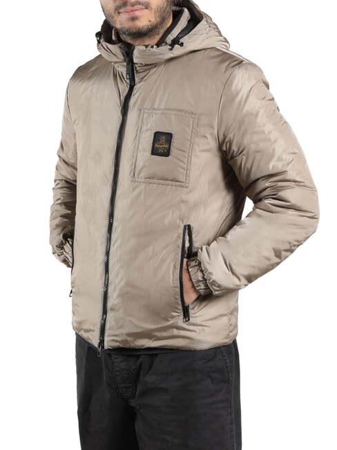 OAK Chaqueta con capucha plaza taupe - Chaquetas de hombre