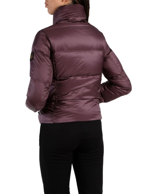 ELLIS Edred&oacute;n relleno de plumas p&uacute;rpura - Chaquetas de plumas de mujer