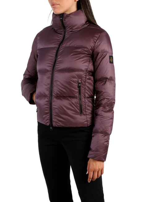 ELLIS Edred&oacute;n relleno de plumas p&uacute;rpura - Chaquetas de plumas de mujer