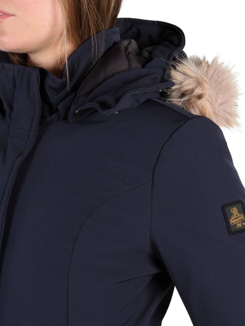 EVA Chaqueta con capucha azul oscuro - Chaquetas de mujer